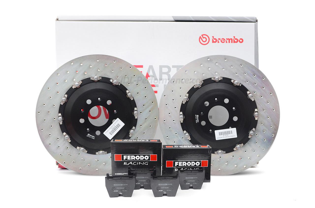 Brembo Upgrade Kit 380mm + klocki hamulcowe DS2500 - Audi RS4 B7 (przód)