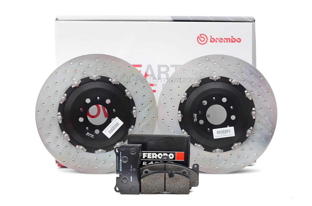 Brembo Upgrade Kit 405 mm + klocki hamulcowe DS2500 - Audi RS6 C6 (przód)