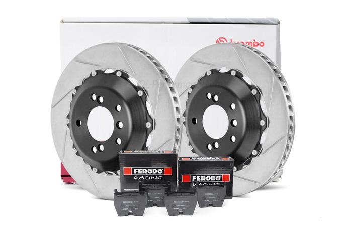 Brembo Upgrade Kit 380mm + klocki hamulcowe DS2500 - Audi RS4 B8 (przód)