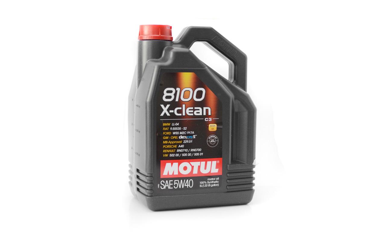 Olej silnikowy Motul 8100 X-CLEAN 5W40 C3 5L