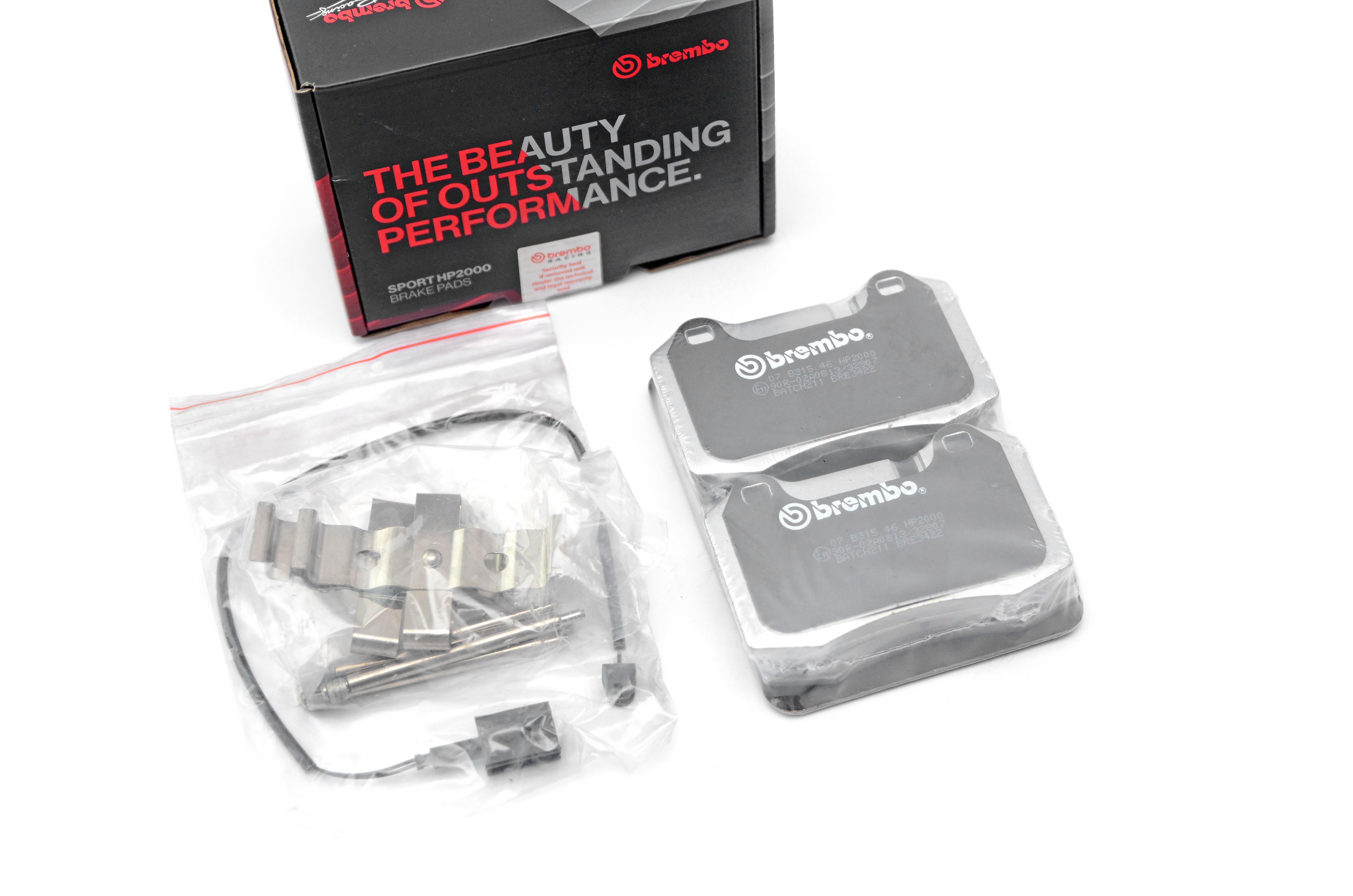 Klocki Hamulcowe Brembo HP2 ( 07B31546 ) - przód / tył