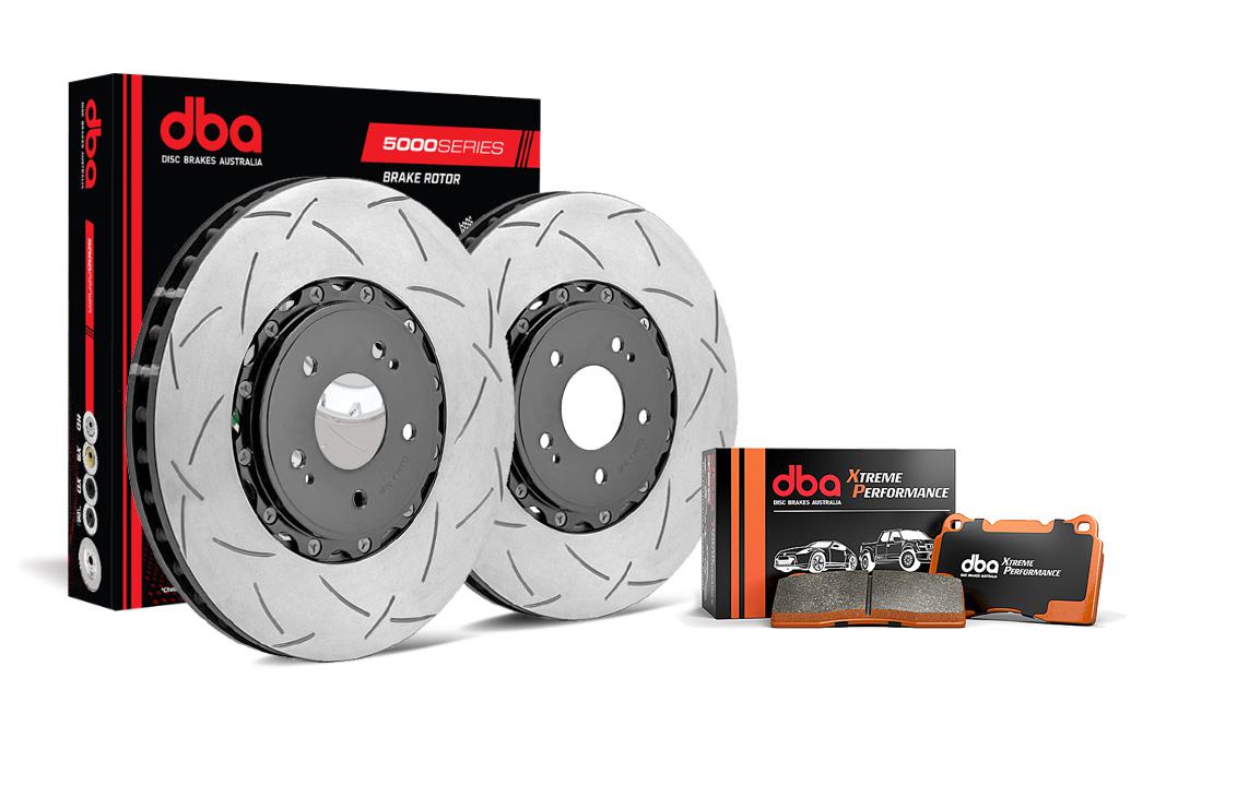 Zestaw Specjalny - Tarcze DBA 5000 T3 + klocki hamulcowe DBA Xtreme Performance - Audi SQ7 4M / SQ8 (przód - 400mm) DBA53934BLKS+DB15124XP