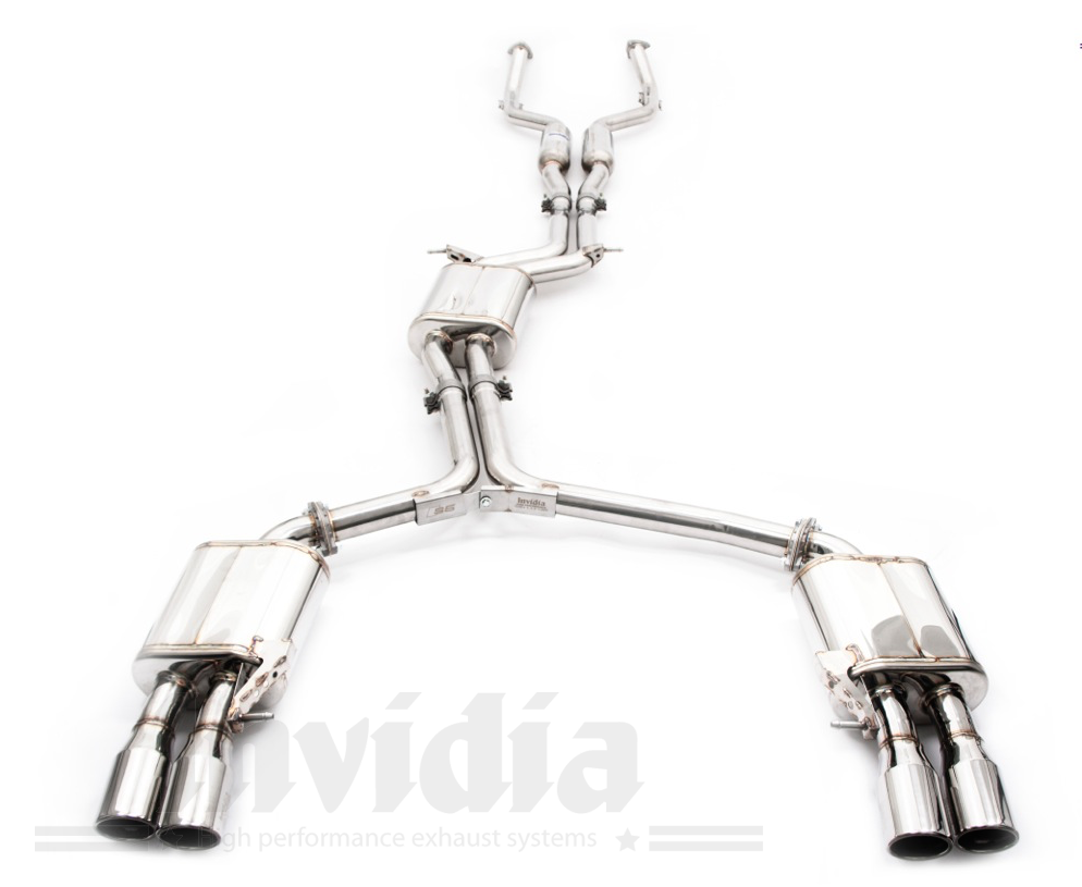 Układ wydechowy cat-back Invidia Audi S5/A5 2007- 3.0/4.2L system Q300tl  ADCB-07012Q