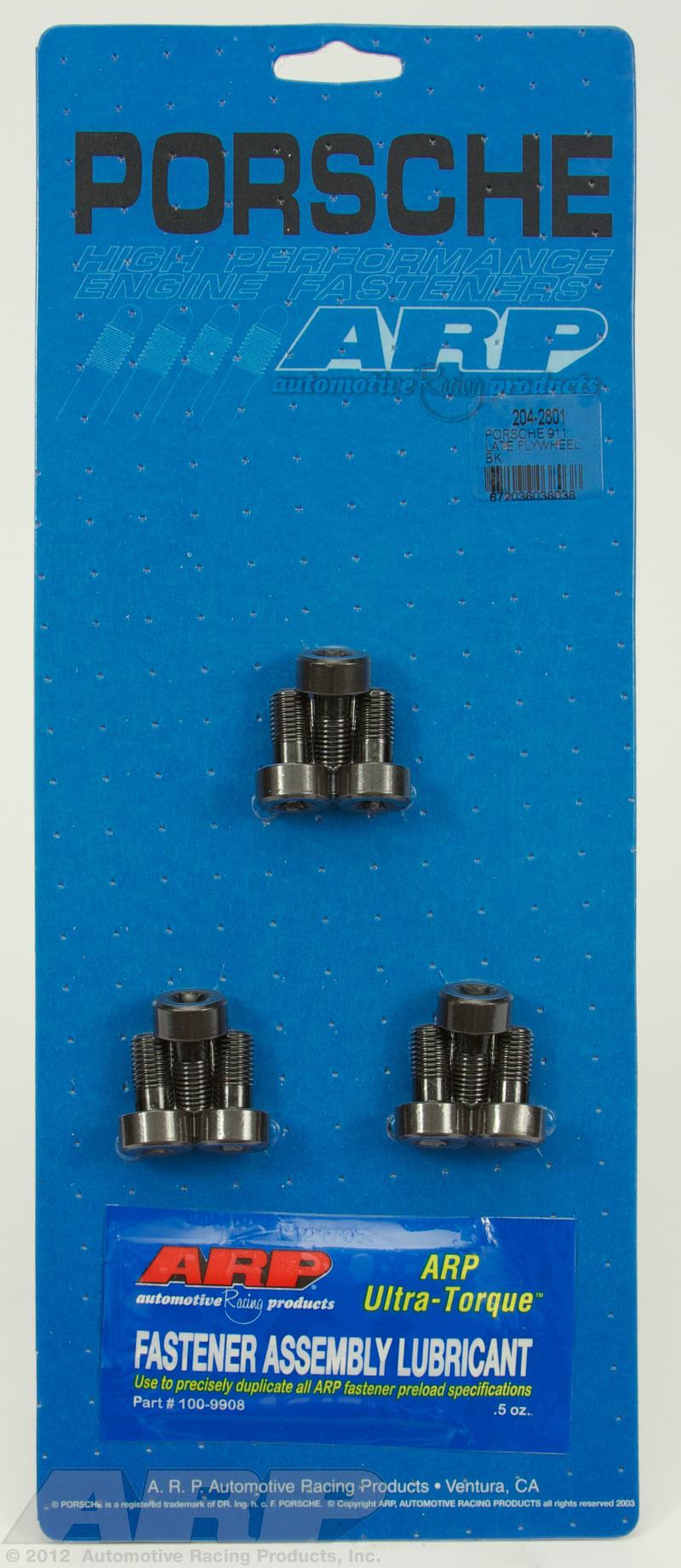 Śruby koła zamachowego ARP Porsche 911 late, 9 pieces (204-2801)