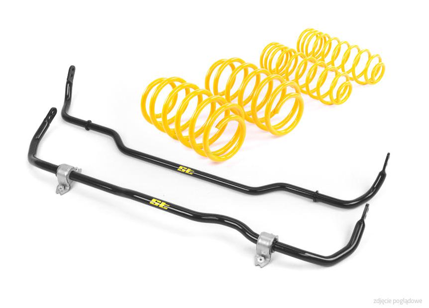 Zestaw sprężyn i stabilizatorów ST VW Golf I 1.1, 1.3, 1.5, 1.6, 1.6 GTI, 1.8, 1.8 GTI, 1.5D, 1.6D, 1.6TD 