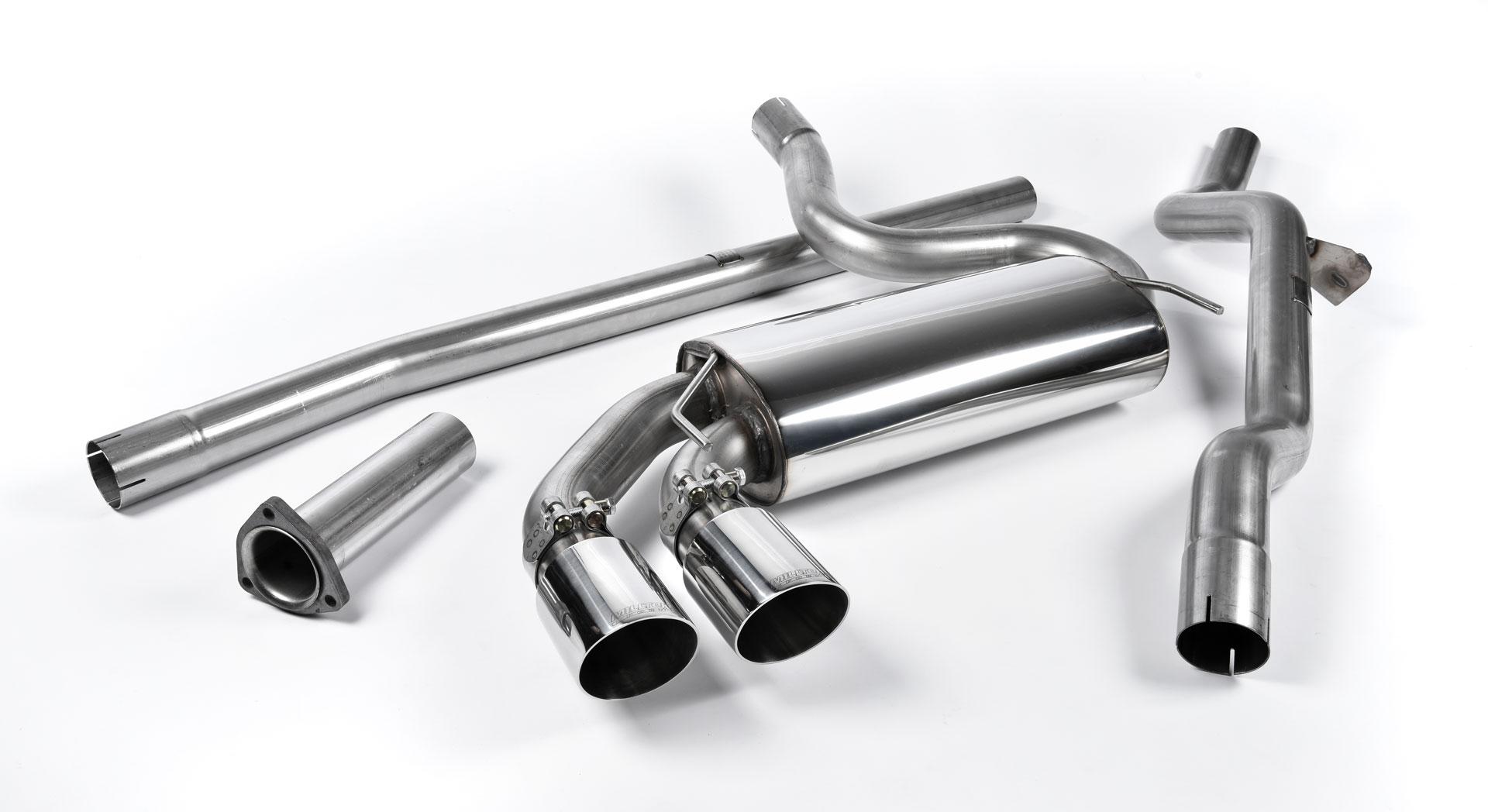 Milltek Audi Coupe 1981 - 1989 Układ wydechowy typu Downpipe-back Exhaust System (UR quattro 10v Turbo) MCXAU104