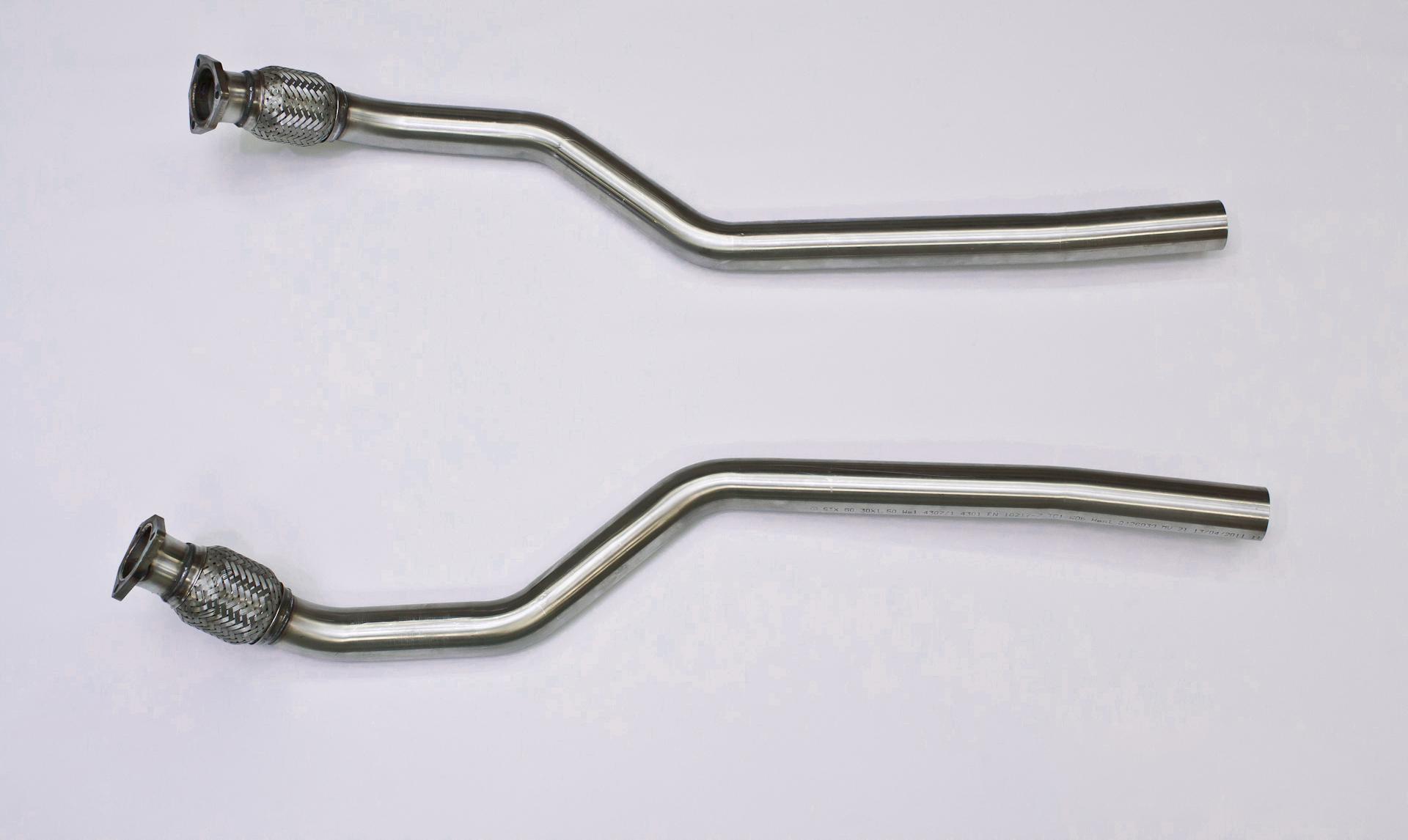 Milltek Audi S5 2007 - 2011 Large-bore Downpipes Exhaust System (Coupé 4.2 V8 quattro (Manual i Auto)) SSXAU223