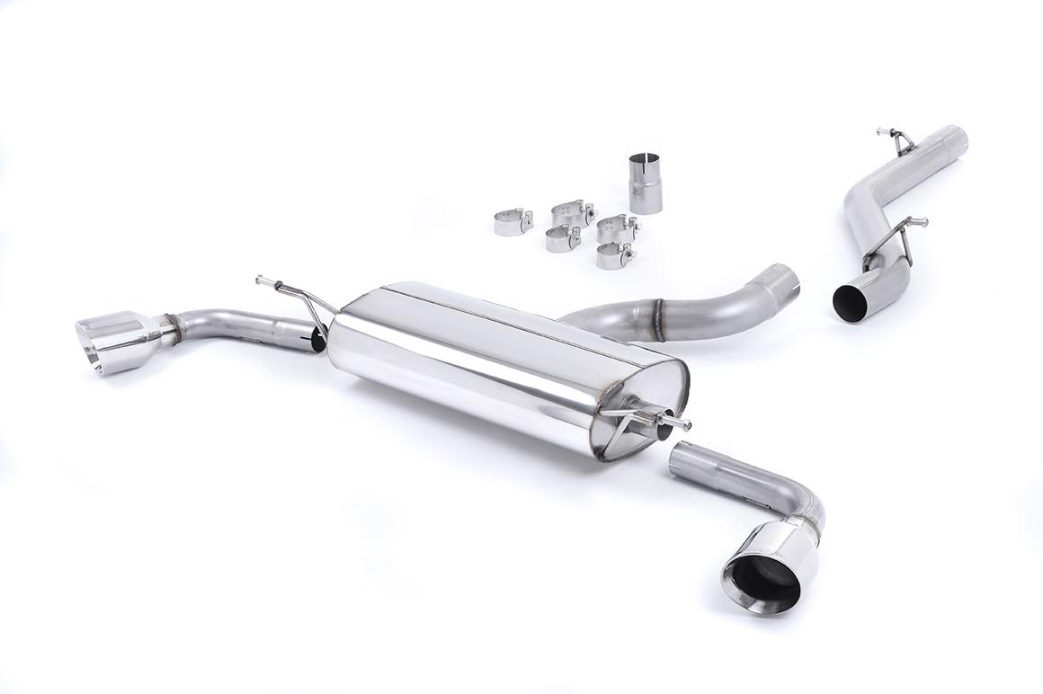 Milltek Audi TT Mk2 2006 - 2010 Układ wydechowy typu cat-back (3.2 quattro) SSXAU257