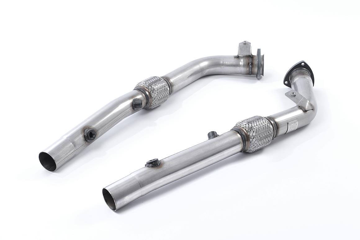 Milltek Audi RS4 2006 - 2008 Element układu wydechowego Front pipe (dekatalizatory) (B7 4.2 V8 Saloon Avant i Cabriolet) SSXAU285