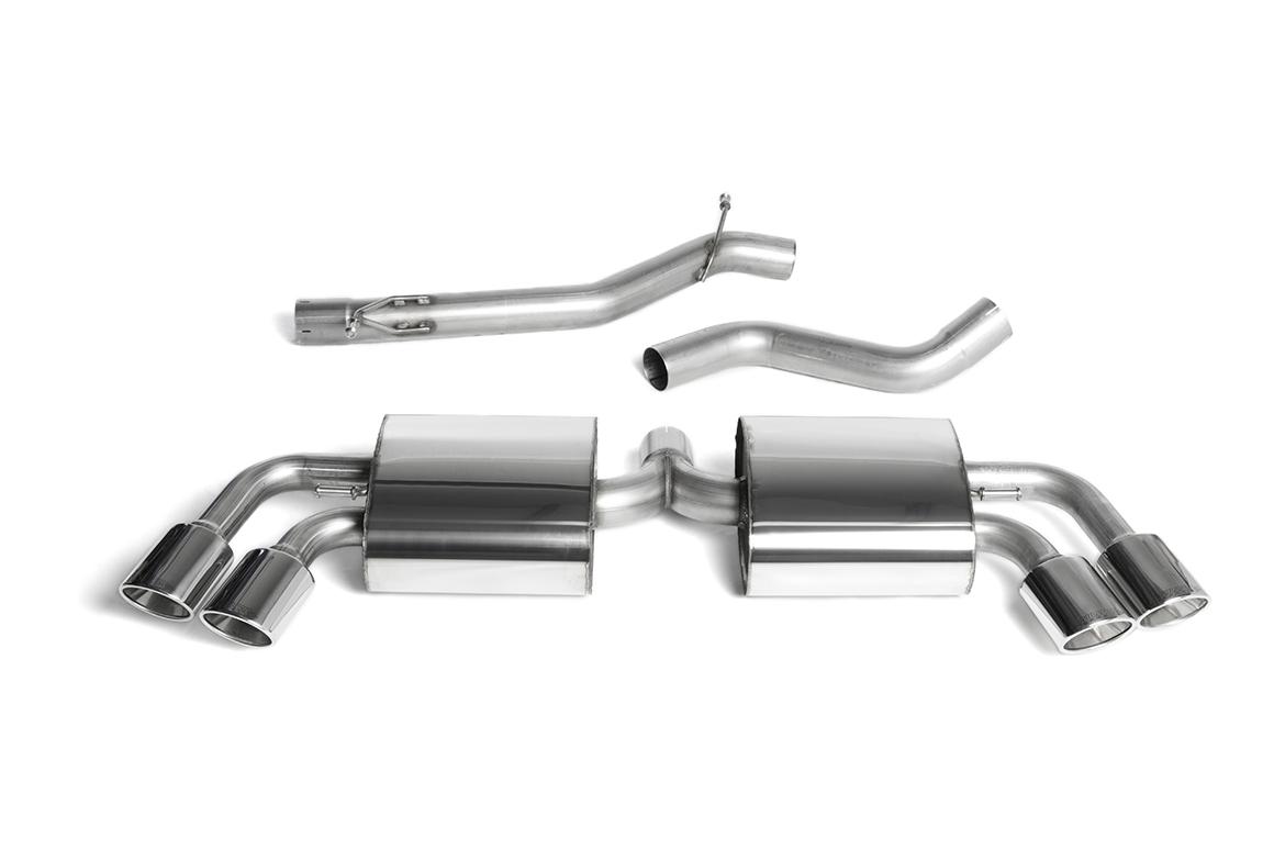 Milltek Audi TT Mk2 2008 - 2014 Układ wydechowy typu cat-back (TTS quattro) SSXAU292