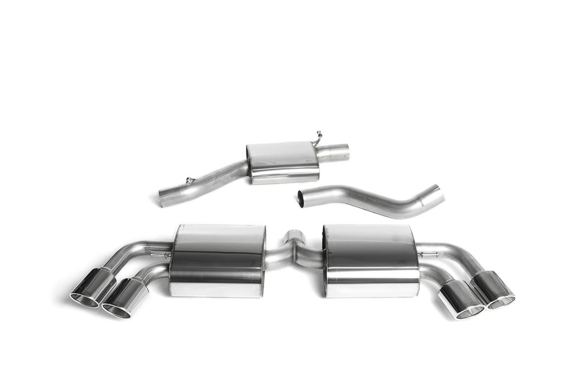 Milltek Audi TT Mk2 2008 - 2014 Układ wydechowy typu cat-back (TTS quattro) SSXAU293