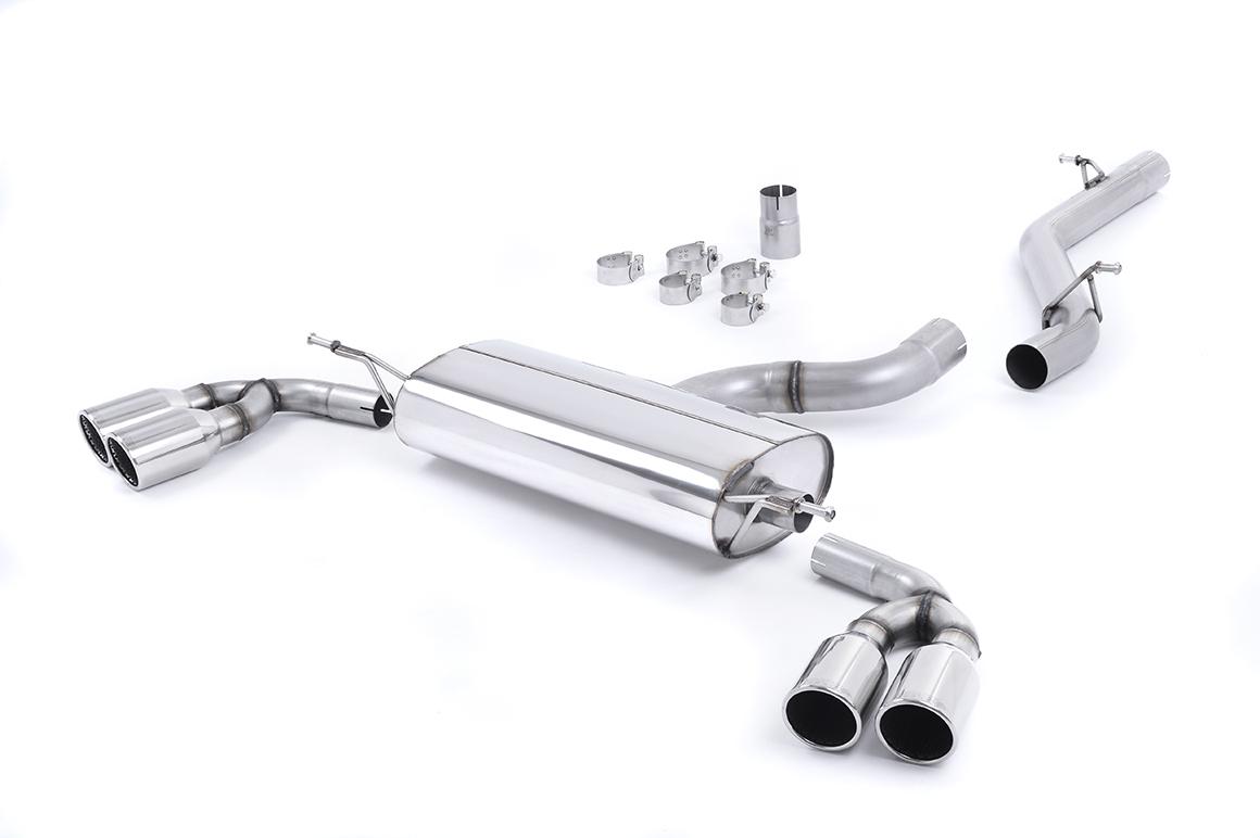 Milltek Audi TT Mk2 2006 - 2010 Układ wydechowy typu cat-back (3.2 quattro) SSXAU301