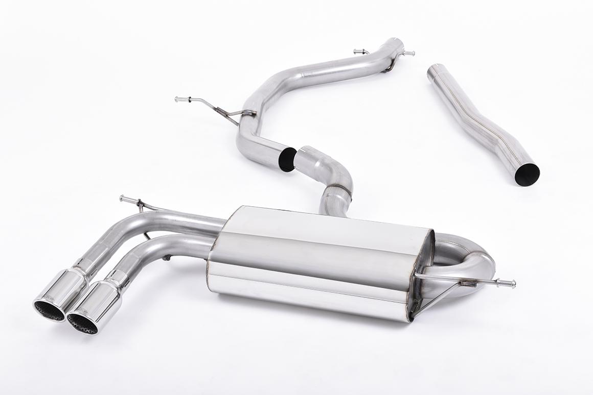 Milltek Audi A3 2008 - 2012 Układ wydechowy typu DPF-back (2.0 TDI 170bhp 2WD Sportback DPF) SSXAU330