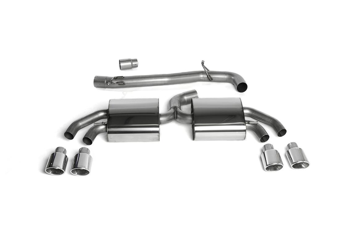 Milltek Audi TT Mk2 2008 - 2014 Układ wydechowy typu cat-back (TTS quattro) SSXAU453