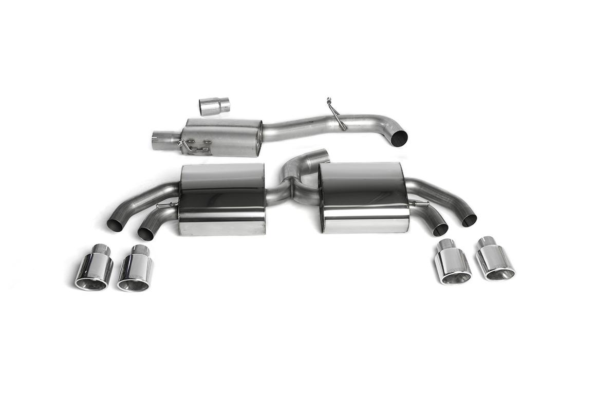 Milltek Audi TT Mk2 2008 - 2014 Układ wydechowy typu cat-back (TTS quattro) SSXAU456
