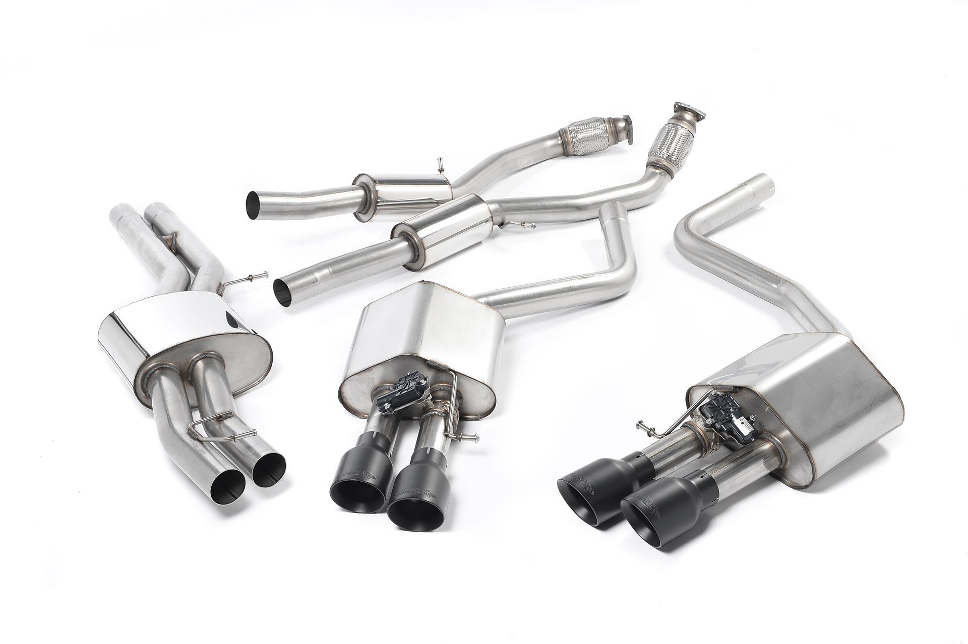 Milltek Audi S8 2013 - 2016 Układ wydechowy typu cat-back (4.0 TFSI quattro Tiptronic) SSXAU469