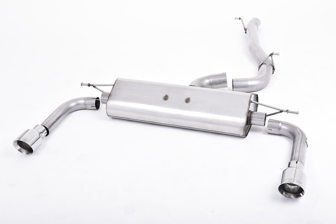 Milltek Audi A3 2014 - 2016 Układ wydechowy typu cat-back (2.0 TFSI quattro Sedan 8V (US-only)) SSXAU482