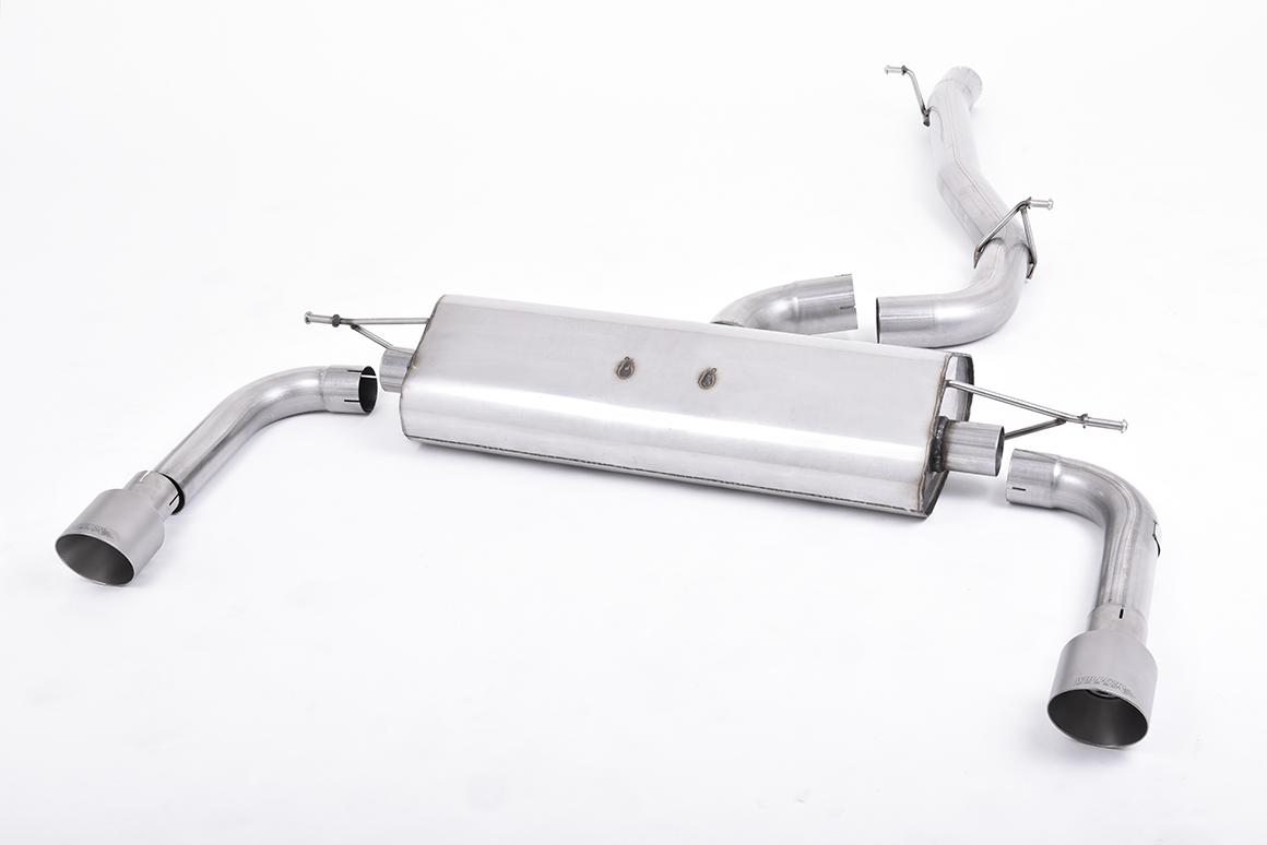 Milltek Audi A3 2014 - 2016 Układ wydechowy typu cat-back (2.0 TFSI quattro Sedan 8V (US-only)) SSXAU483