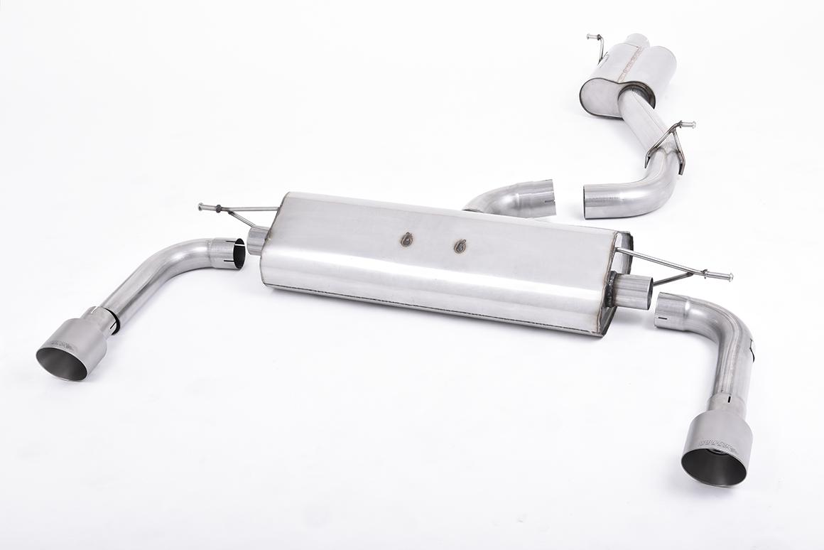 Milltek Audi A3 2014 - 2016 Układ wydechowy typu cat-back (2.0 TFSI quattro Sedan 8V (US-only)) SSXAU486