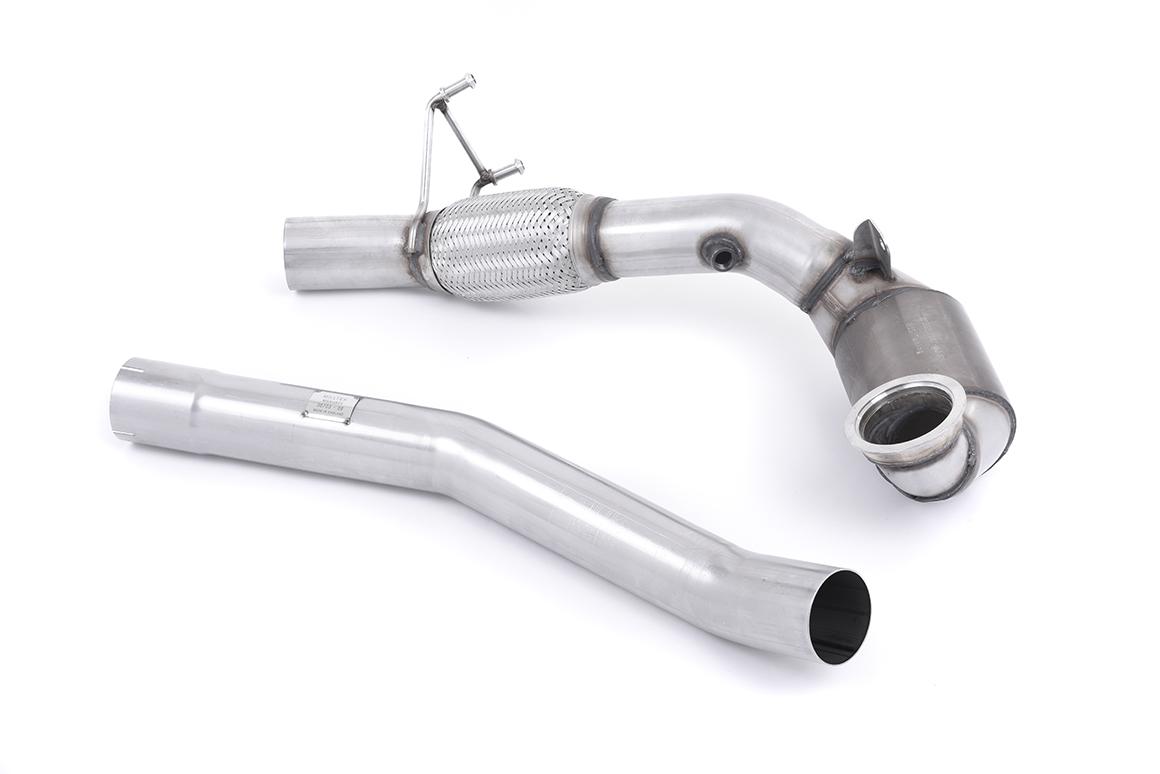 Milltek Audi S1 2014 - 2016 Element układu wydechowego Front Pipe o zwiększonej średnicy ze sportowym katalizatorem (2.0 TFSI quattro) SSXAU495