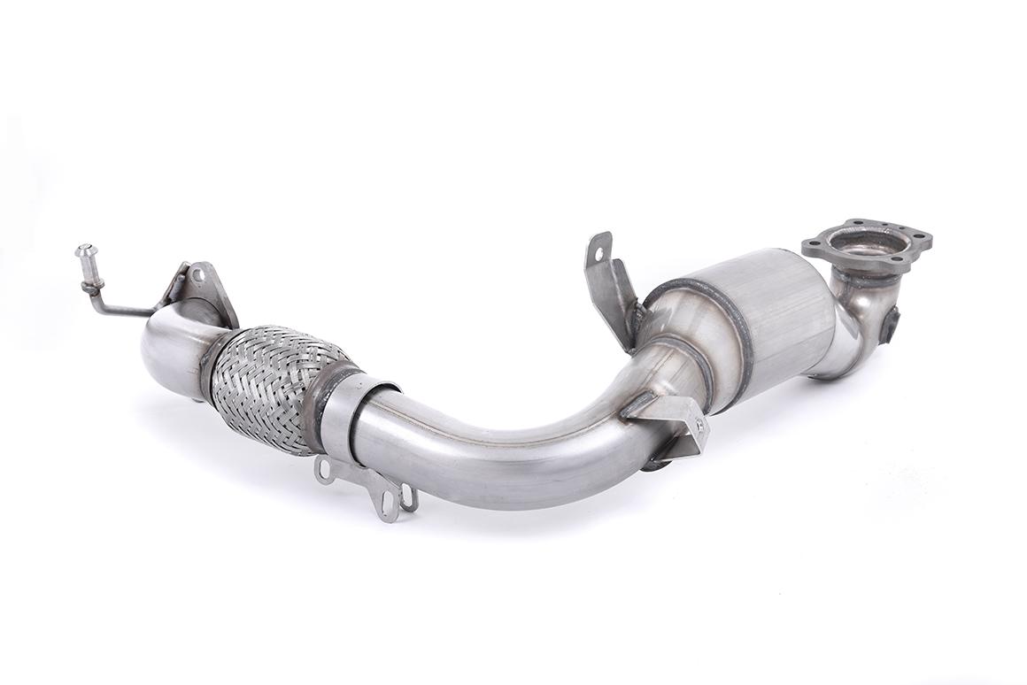 Milltek Ford Fiesta 2013 - 2016 Element układu wydechowego Front Pipe o zwiększonej średnicy ze sportowym katalizatorem (1.0T EcoBoost (100/125/140PS)) SSXFD102