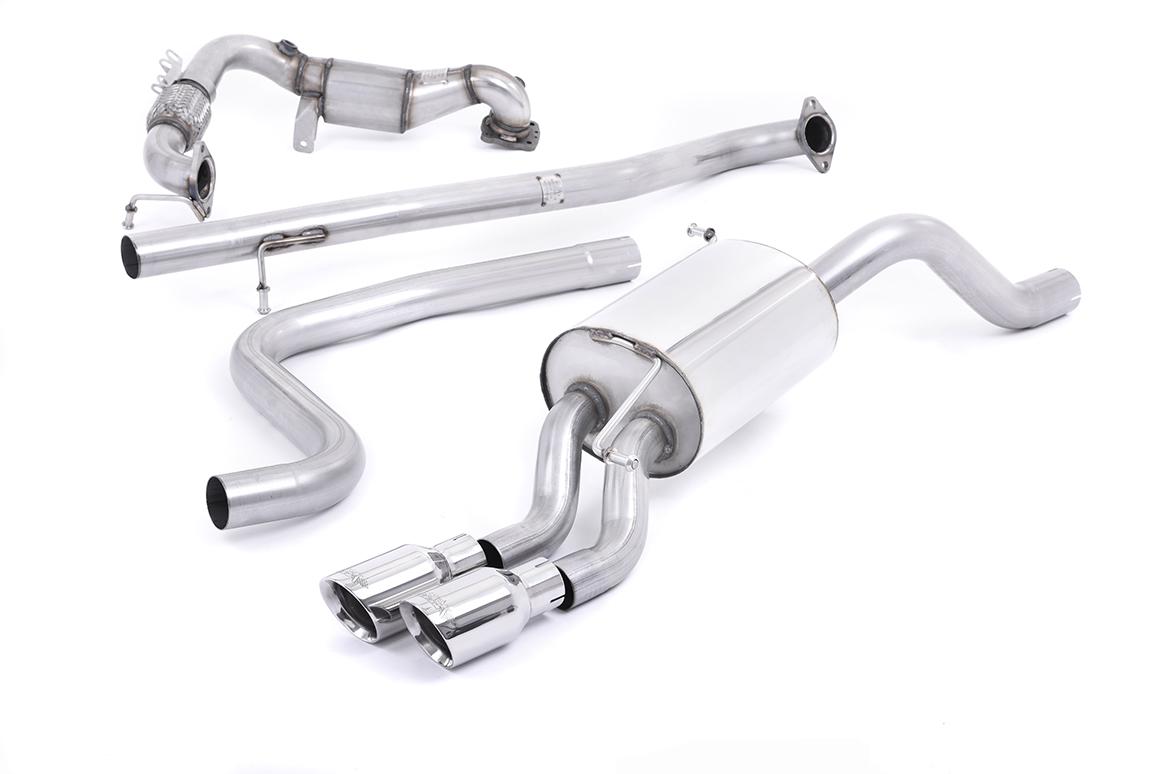 Milltek Ford Fiesta 2013 - 2016 Układ wydechowy typu turbo-back (1.0T EcoBoost (100/125/140PS)) SSXFD105