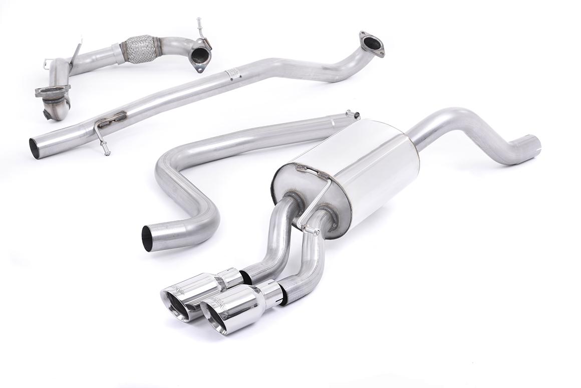 Milltek Ford Fiesta 2013 - 2016 Układ wydechowy typu turbo-back bez sportowych katalizatorów (1.0T EcoBoost (100/125/140PS)) SSXFD106
