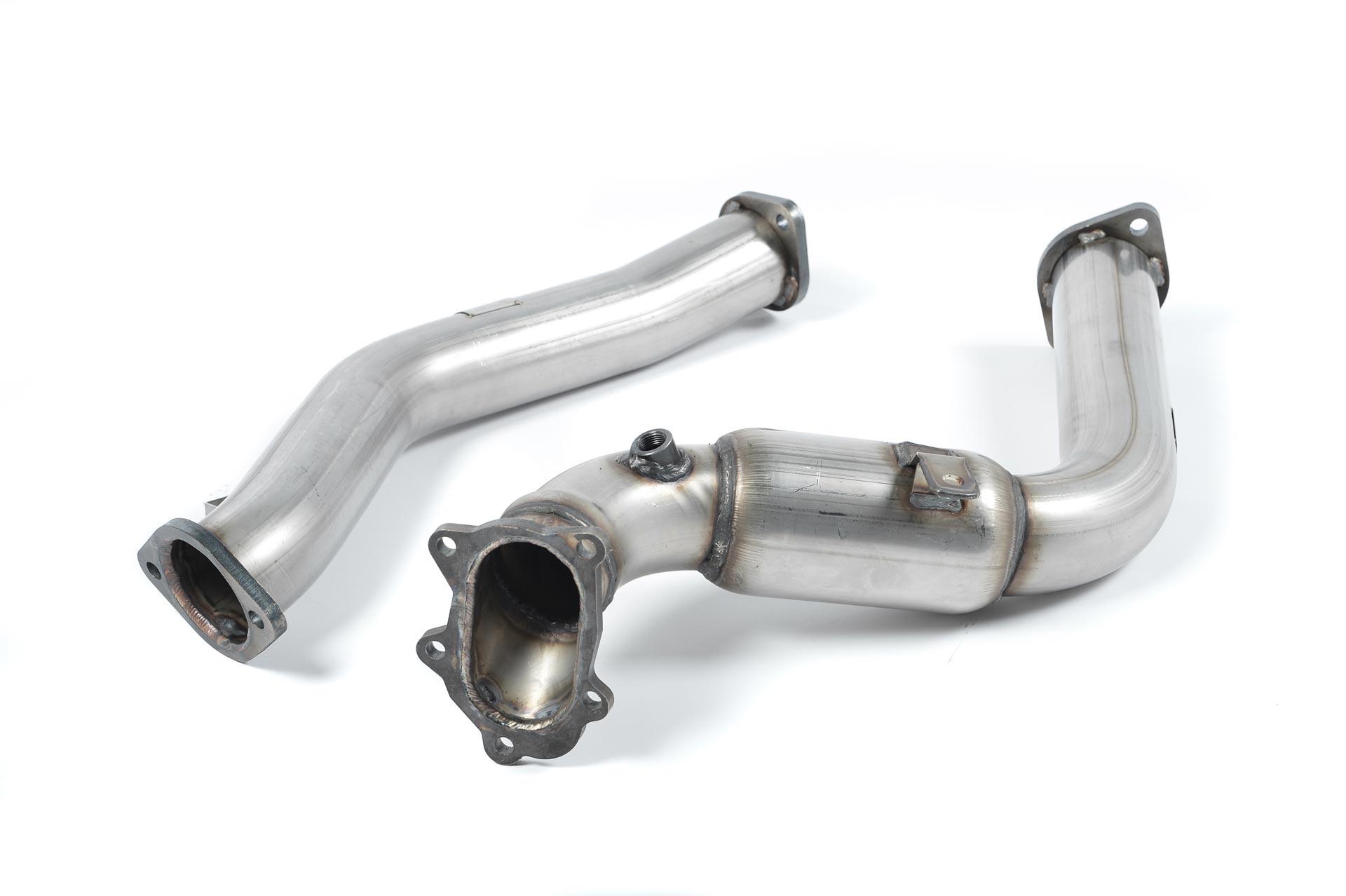 Milltek Subaru Impreza 2008 - 2011 Element układu wydechowego Front Pipe o zwiększonej średnicy z dekatalizatorem (WRX STi Type UK (2.5 Turbo)) SSXSB023