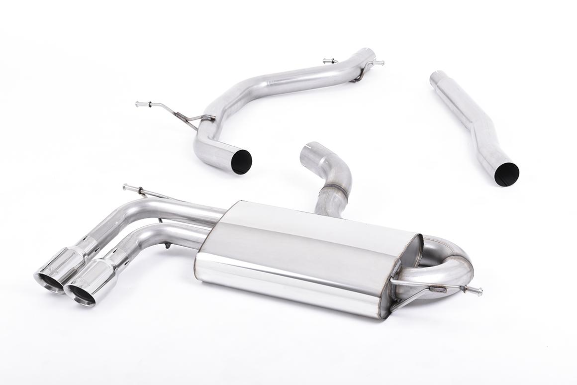 Milltek Audi A3 2008 - 2012 Układ wydechowy typu cat-back (1.8 TSI 2WD) SSXVW149