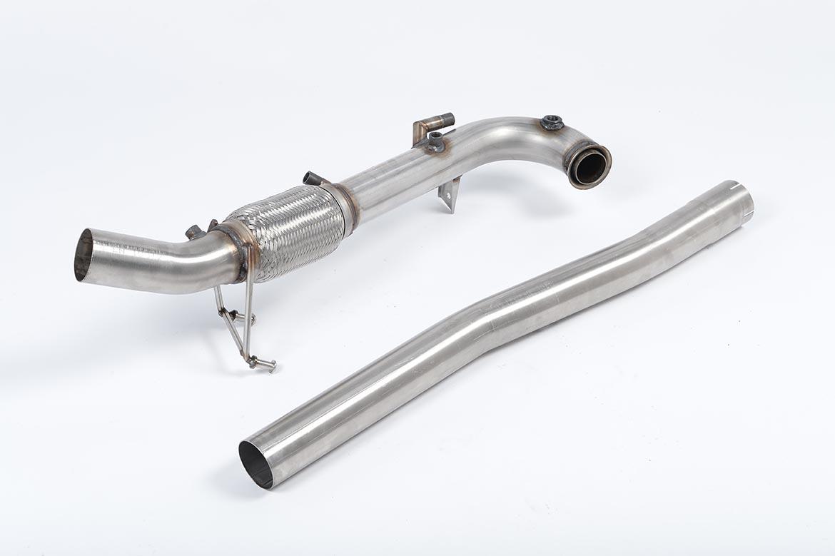 Milltek Volkswagen Transporter \ Caravelle 2010 - 2016 Układ wydechowy typu DPF-back (T5 SWB 180PS 2.0-litre BiTDI 2WD i 4MOTION) SSXVW206