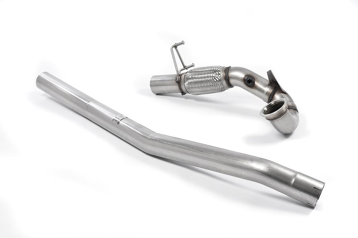 Milltek Volkswagen Golf 2014 - 2016 Element układu wydechowego Front Pipe o zwiększonej średnicy z dekatalizatorem (MK7 R 2.0 TSI 300PS) SSXVW264