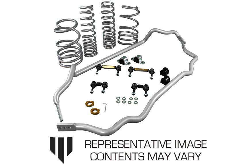 Whiteline GS1-FRD004 Zestaw stabilizatorów i sprężyn obniżających "Grip kit" - przód i tył - FORD FOCUS  ST LW, LZ MK3 6/2012+ (4CYL)