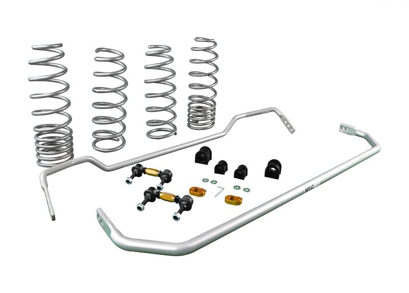 Whiteline GS1-MAZ001 Zestaw stabilizatorów i sprężyn obniżających "Grip kit" - przód i tył - MAZDA MIATA / MAZDA MX5