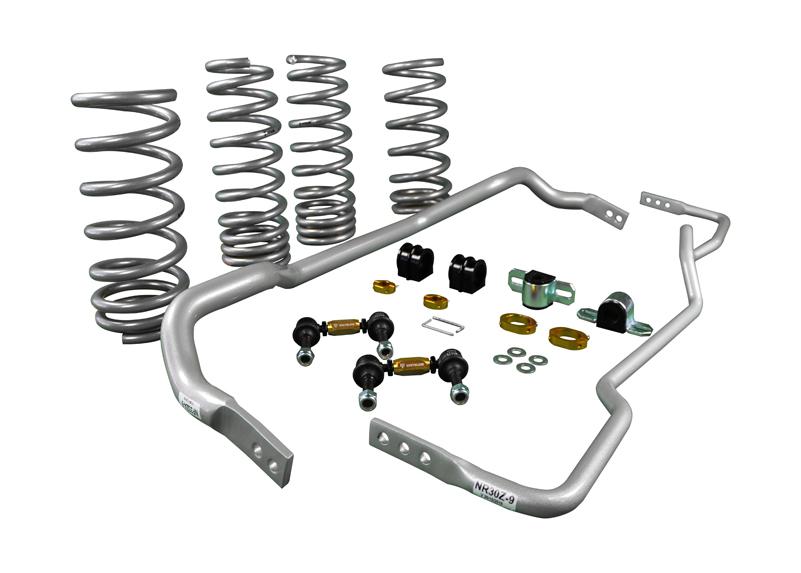 Whiteline GS1-NIS001 Zestaw stabilizatorów i sprężyn obniżających "Grip kit" - przód i tył - NISSAN 350Z / NISSAN FAIRLADY