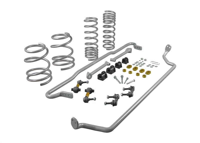 Whiteline GS1-SUB005 Zestaw stabilizatorów i sprężyn obniżających "Grip kit" - przód i tył - SUBARU IMPREZA WRX  GV SEDAN, GR HATCH 9/2007-3/2014 (4CYL)
