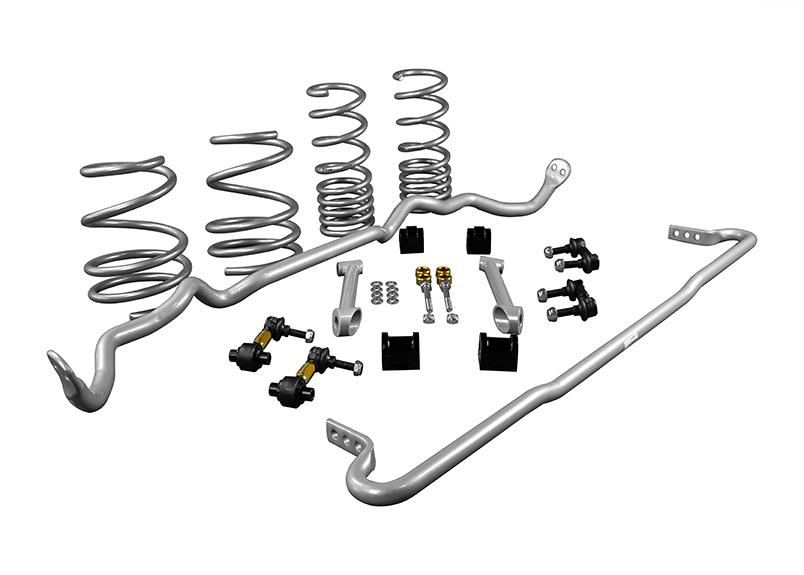 Whiteline GS1-SUB007 Zestaw stabilizatorów i sprężyn obniżających "Grip kit" - przód i tył - SUBARU IMPREZA STI  VA SEDAN 3/2014+ (4CYL)