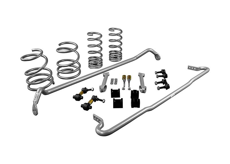 Whiteline GS1-SUB008 Zestaw stabilizatorów i sprężyn obniżających "Grip kit" - przód i tył - SUBARU IMPREZA WRX  VA SEDAN 4/2014+ (4CYL)