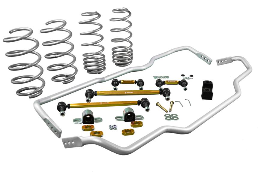 Whiteline GS1-VWN002 Zestaw stabilizatorów i sprężyn obniżających "Grip kit" - przód i tył - VW GOLF  MK5 (TYP 1K AND 1KP) 8/2003-2009 (4/6CYL)