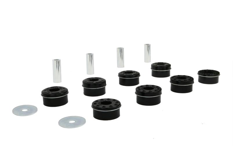 Whiteline KDT953 Tuleje mocowania ramy pomocniczej (sanek) - tył - FORD MUSTANG INCL GT AND SHELBY GT50 S550 2015 (4/6/8CYL)