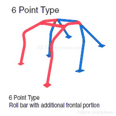 Klatka Cusco D1 6-punktowa (965 261 E) - Toyota GT86 / Subaru BRZ