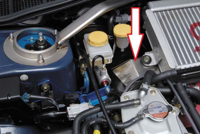 Cusco osłona termiczna turbo 667 045 A - Subaru Impreza WRX / STI