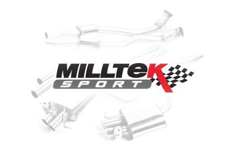 Milltek Audi A4 2008-2011 Układ wydechowy Cat-back (2.0 TFSI S line B8 (2WD / quattro manual-only) Sedan & Avant) SSXAU661