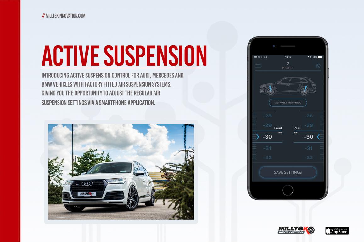 Milltek Audi RS6 / RS7 2013-2018 Active Suspension Control (C7 4.0 TFSI biturbo quattro) SSXAU672