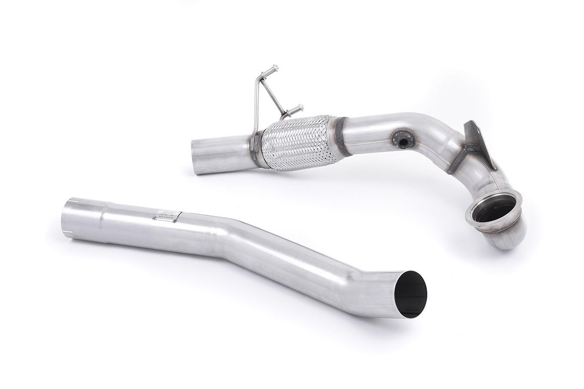 Milltek Audi S1 2014-2018 Downpipe o zwiększonej średnicy z de-katalizatorem (2.0 TFSI quattro) SSXAU600