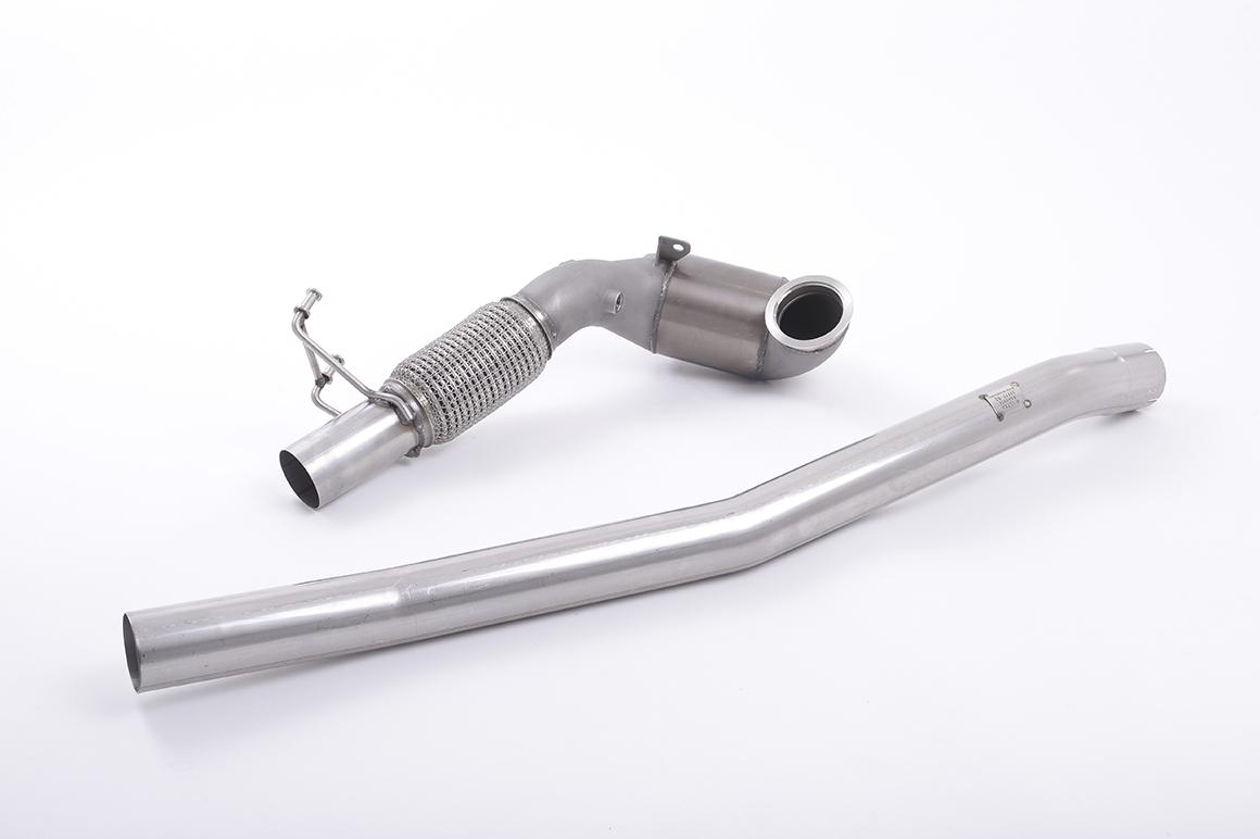 Milltek Audi TT Mk3 2015-2018 Downpipe(odlew) ze sportowym katalizatorem Race Cat (TTS 2.0TFSI Quattro) SSXAU604