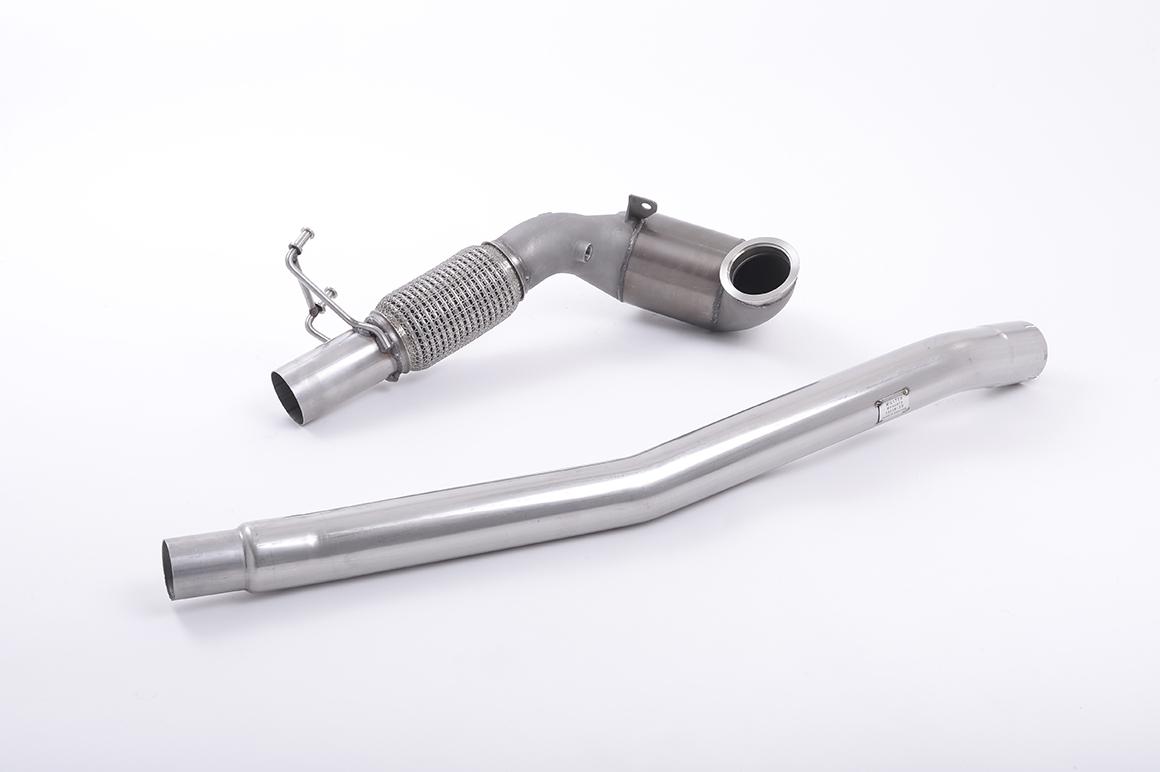 Milltek Audi TT Mk3 2015-2018 Downpipe(odlew) ze sportowym katalizatorem Race Cat (TTS 2.0TFSI Quattro) SSXAU605