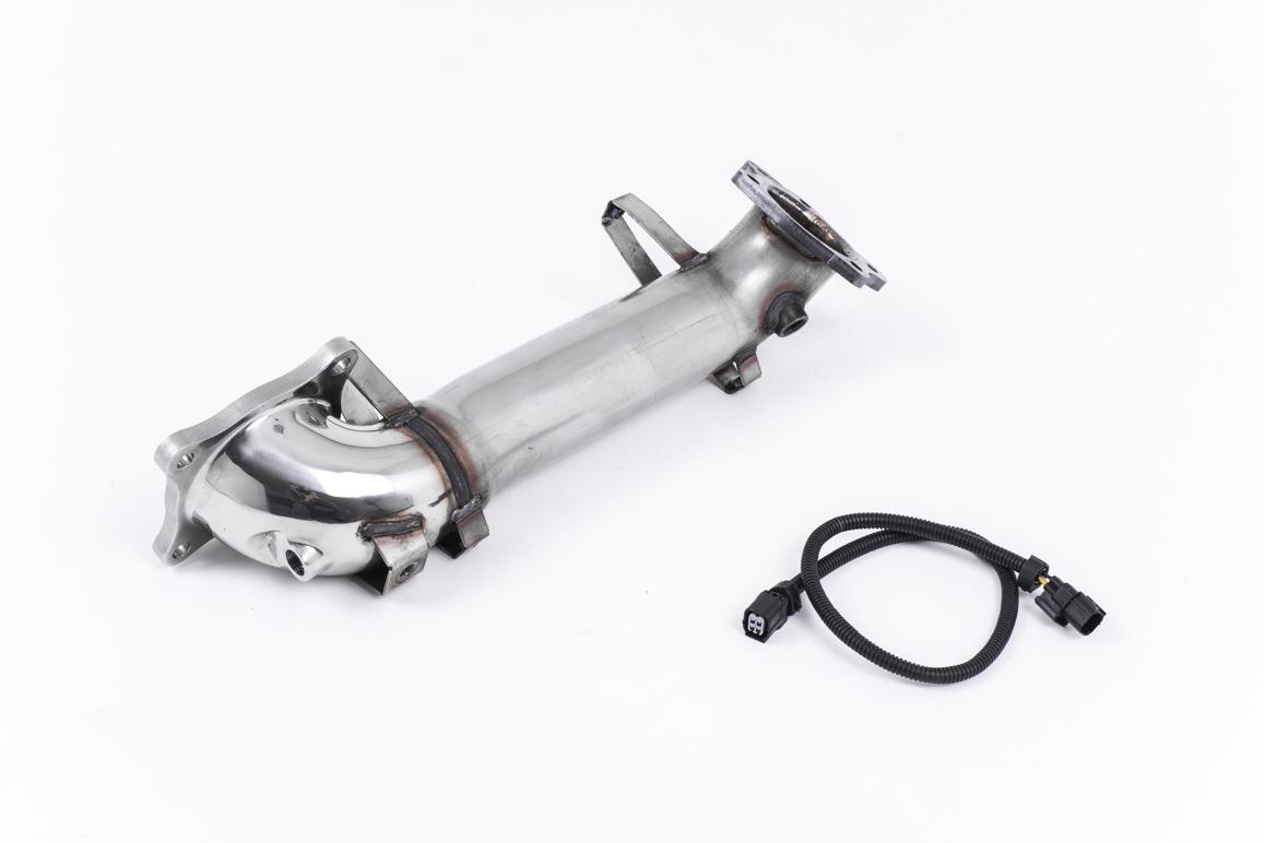 Milltek Honda Civic 2015-2017 Downpipe o zwiększonej średnicy z de-katalizatorem (Type R FK2 Turbocharged 2.0 litre i-VTEC) SSXHO231