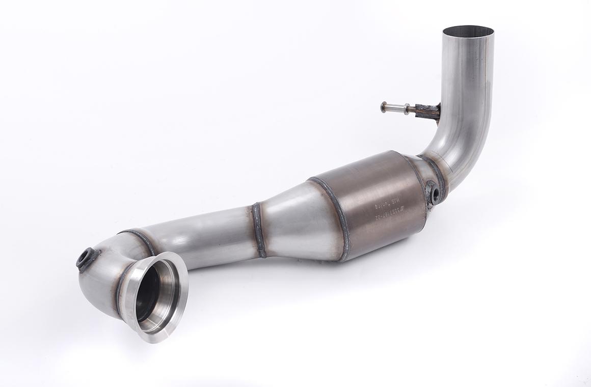 Milltek Mercedes A45 AMG / CLA45 AMG 2012-2018 2012-2018 Downpipe o zwiększonej średnicy ze sportowym katalizatorem Hi-Flow (A45 AMG 2.0 Turbo / CLA45 AMG 2.0 Turbo) SSXMZ116