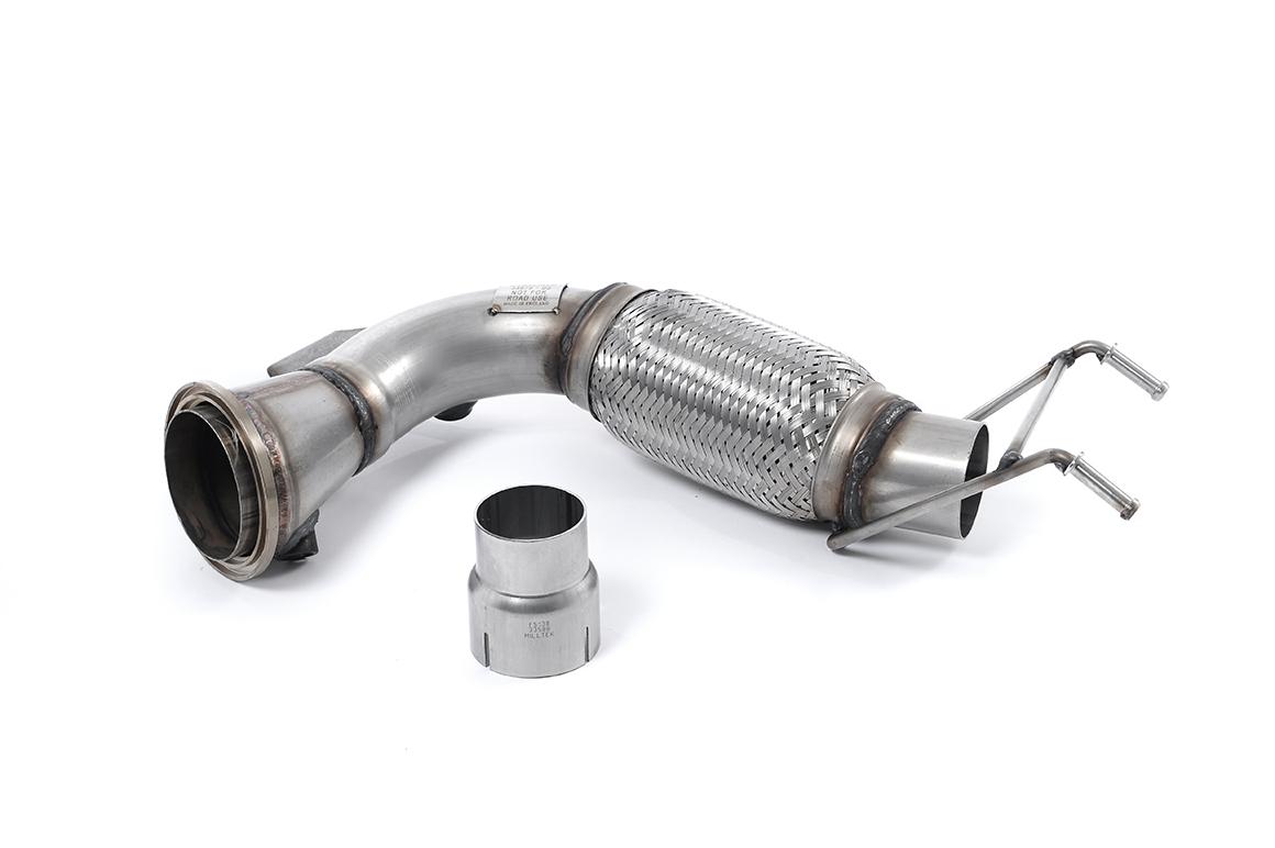 Milltek New Mini Mk3 2014-2018 Downpipe o zwiększonej średnicy z de-katalizatorem ((F56) Cooper 1.5T) SSXM420