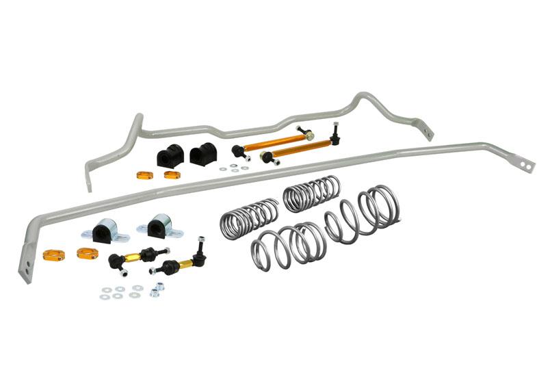 Whiteline GS1-FRD009 Zestaw stabilizatorów i sprężyn obniżających "Grip kit" - przód i tył - FORD FOCUS ST LW, LZ MK3 6/2012-ON (4CYL)
